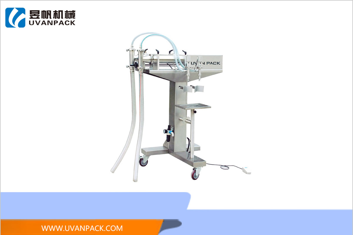 CBG500-2 double-head semi-automatic pneumatic filling machine