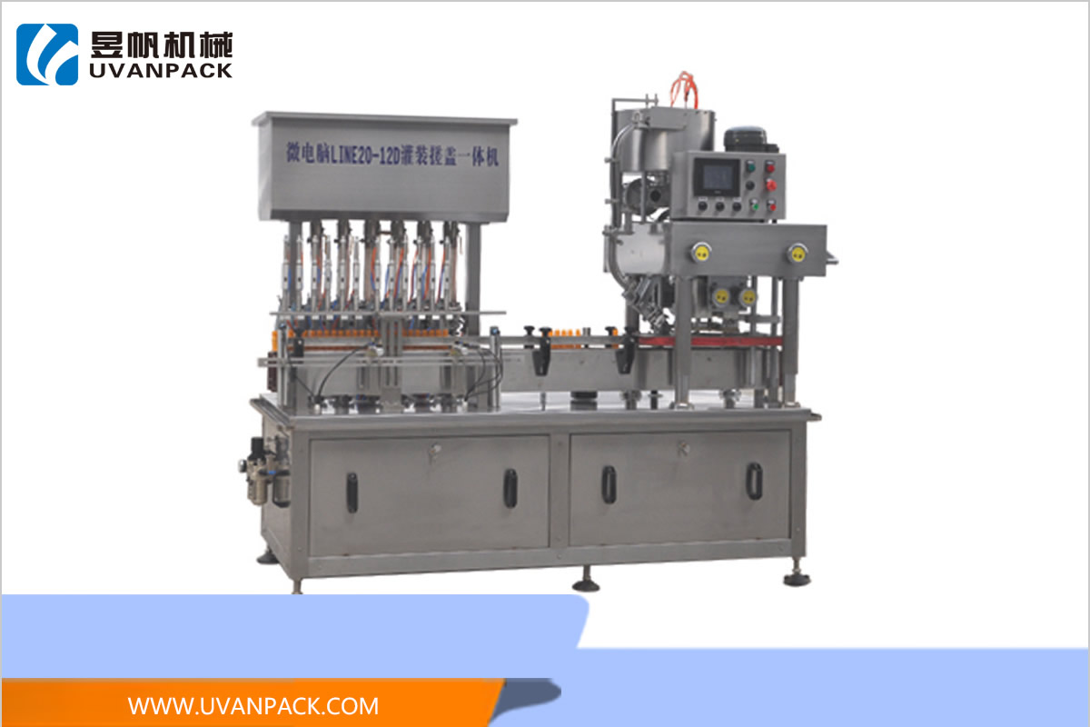 Microcomputer LINE20-12D filling cap all-in-one machine